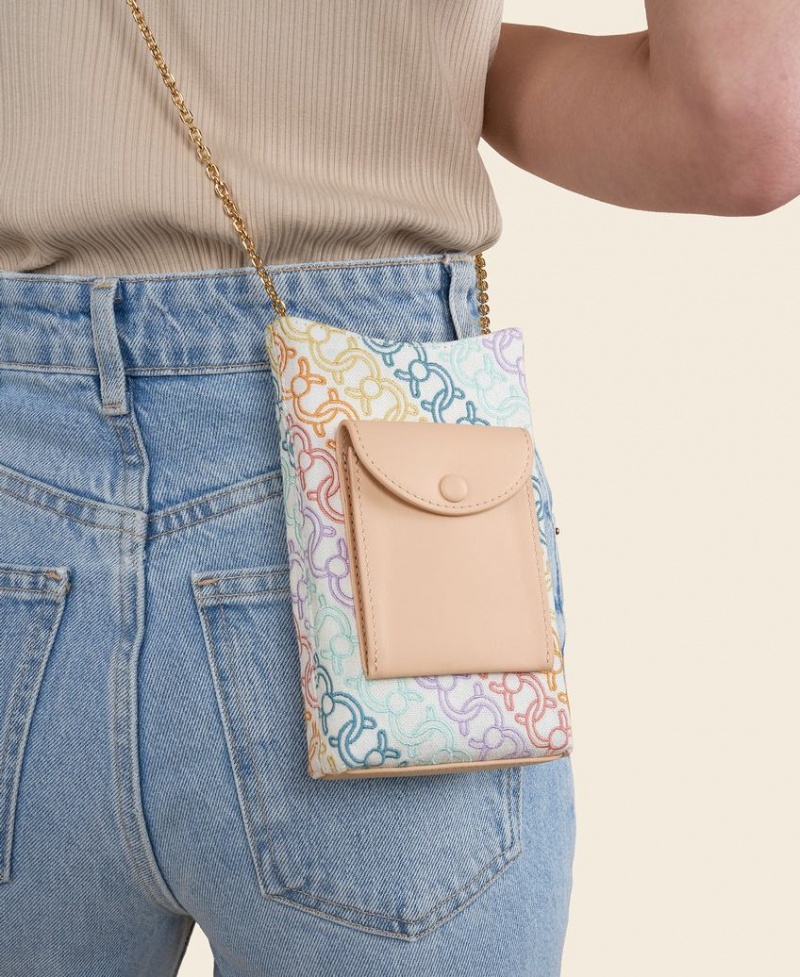 Bolsa Para Celular Cafuné Camber Sling Feminino Multicoloridas | UZD2428MA